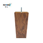 Замена ног софы деревянного зерна КР-П0186В3 пластиковая, квадратные ноги мебели 83*58*155мм поставщик