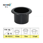 КР-П0212 2 дюйма охлаждая утопленный материал держателя чашки пластиковый для черноты мебели глубоко поставщик