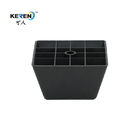Ноги мебели черного квадрата КР-П0169 пластиковые для коррозионной устойчивости шкафа высокой поставщик