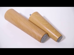 Нога софы деревянного зерна регулируемая сверхмощная отсутствие шумная с болтом