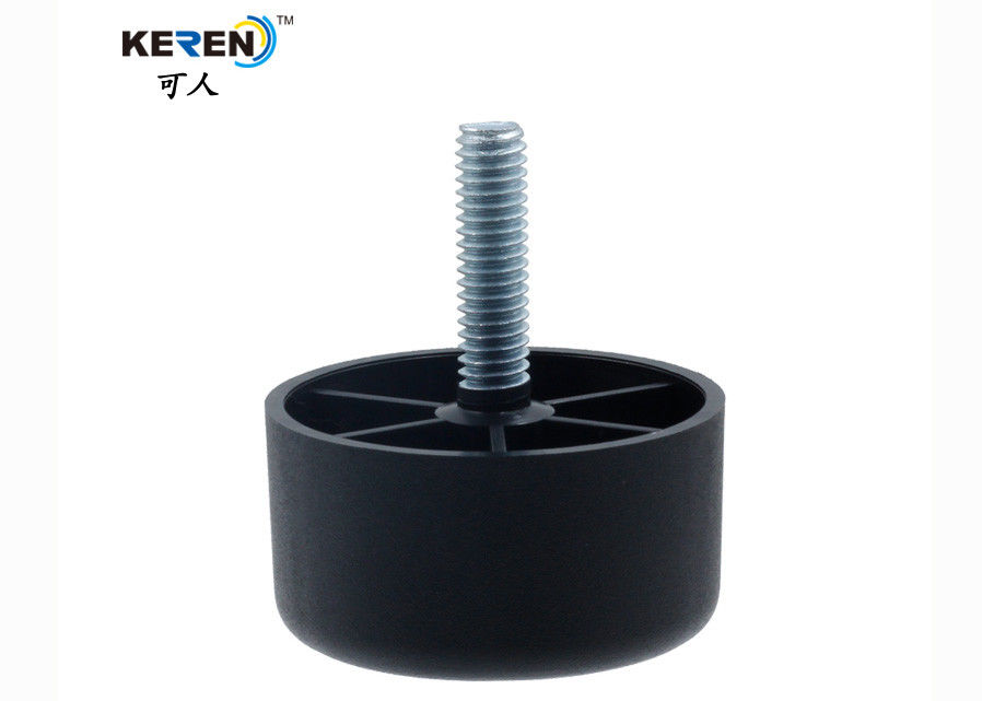 KR-P0393 1" Рельефные пластиковые ножки дивана Замена цилиндрического HDPE материала поставщик